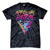 Retro Vintage 80s Apres Ski Patrol Tie-Dye T-Shirt