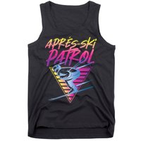 Retro Vintage 80s Apres Ski Patrol Tank Top