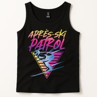 Retro Vintage 80s Apres Ski Patrol Tank Top