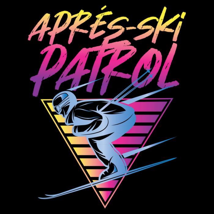 Retro Vintage 80s Apres Ski Patrol Tank Top