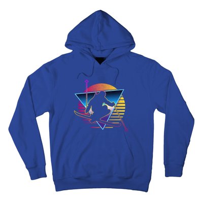 Retro Vintage 80s Ski Great Gift Hoodie