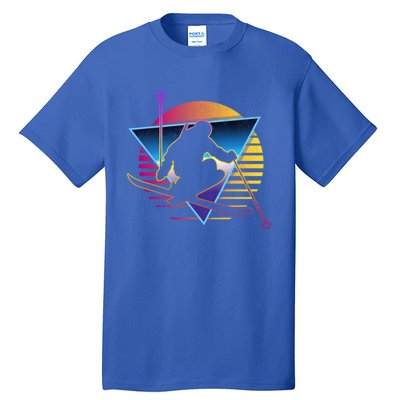 Retro Vintage 80s Ski Great Gift Tall T-Shirt