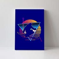 Retro Vintage 80s Ski Great Gift Canvas