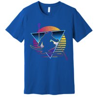 Retro Vintage 80s Ski Great Gift Premium T-Shirt