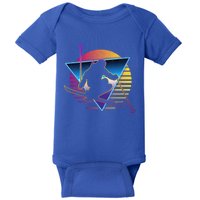 Retro Vintage 80s Ski Great Gift Baby Bodysuit