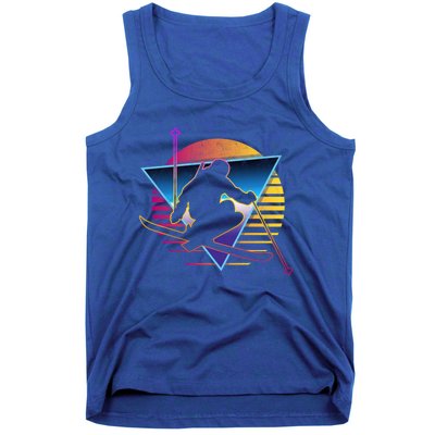 Retro Vintage 80s Ski Great Gift Tank Top