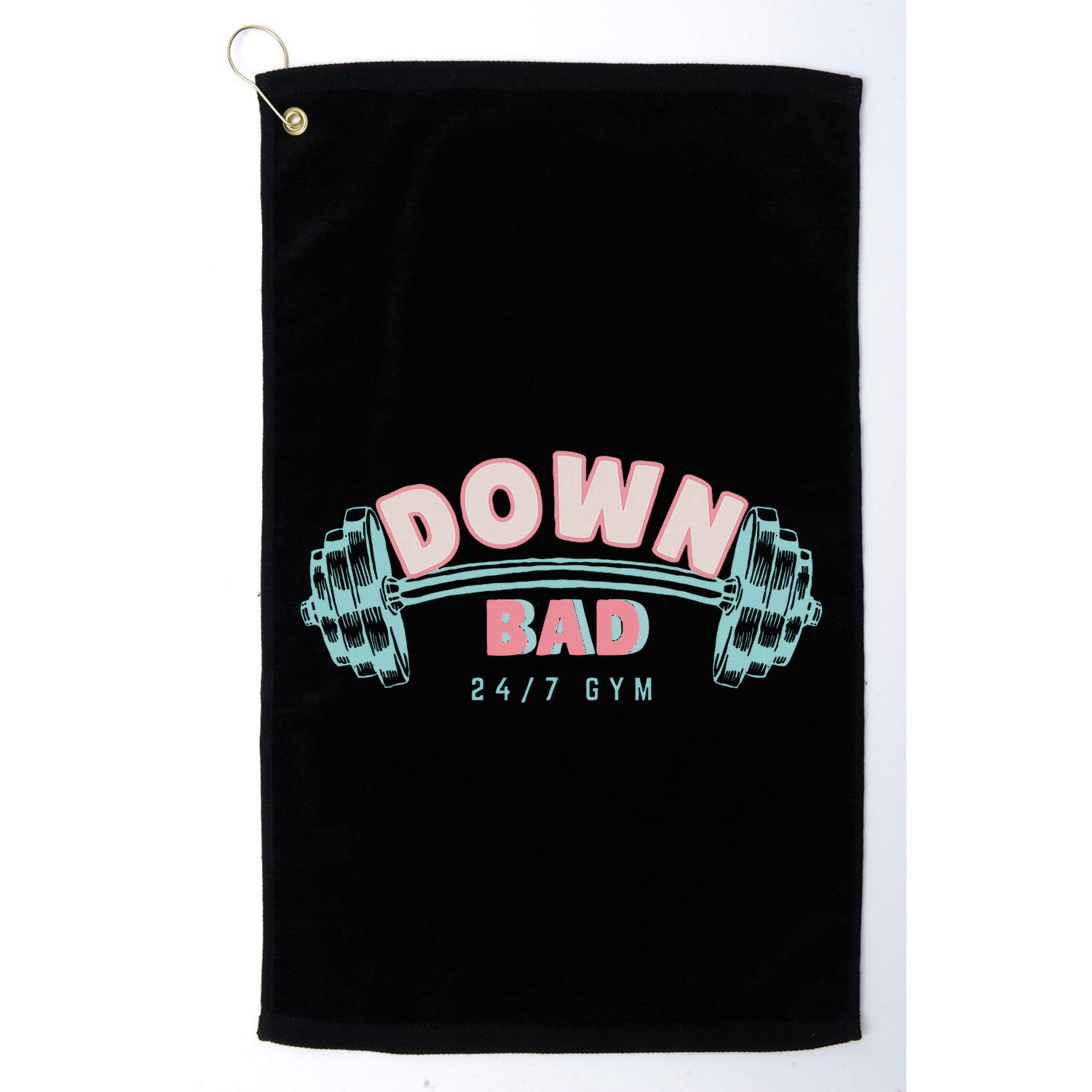 Retro Vintage 80S Vibes Golf Towel