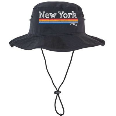 Retro Vintage 80s Style New York City Logo Bucket Hat