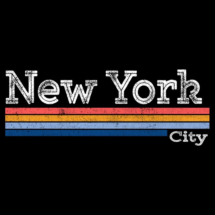 Retro Vintage 80s Style New York City Logo Baby Bodysuit
