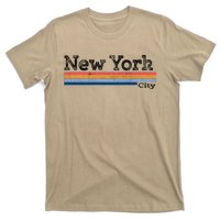 Retro Vintage 80s Style New York City Logo T-Shirt