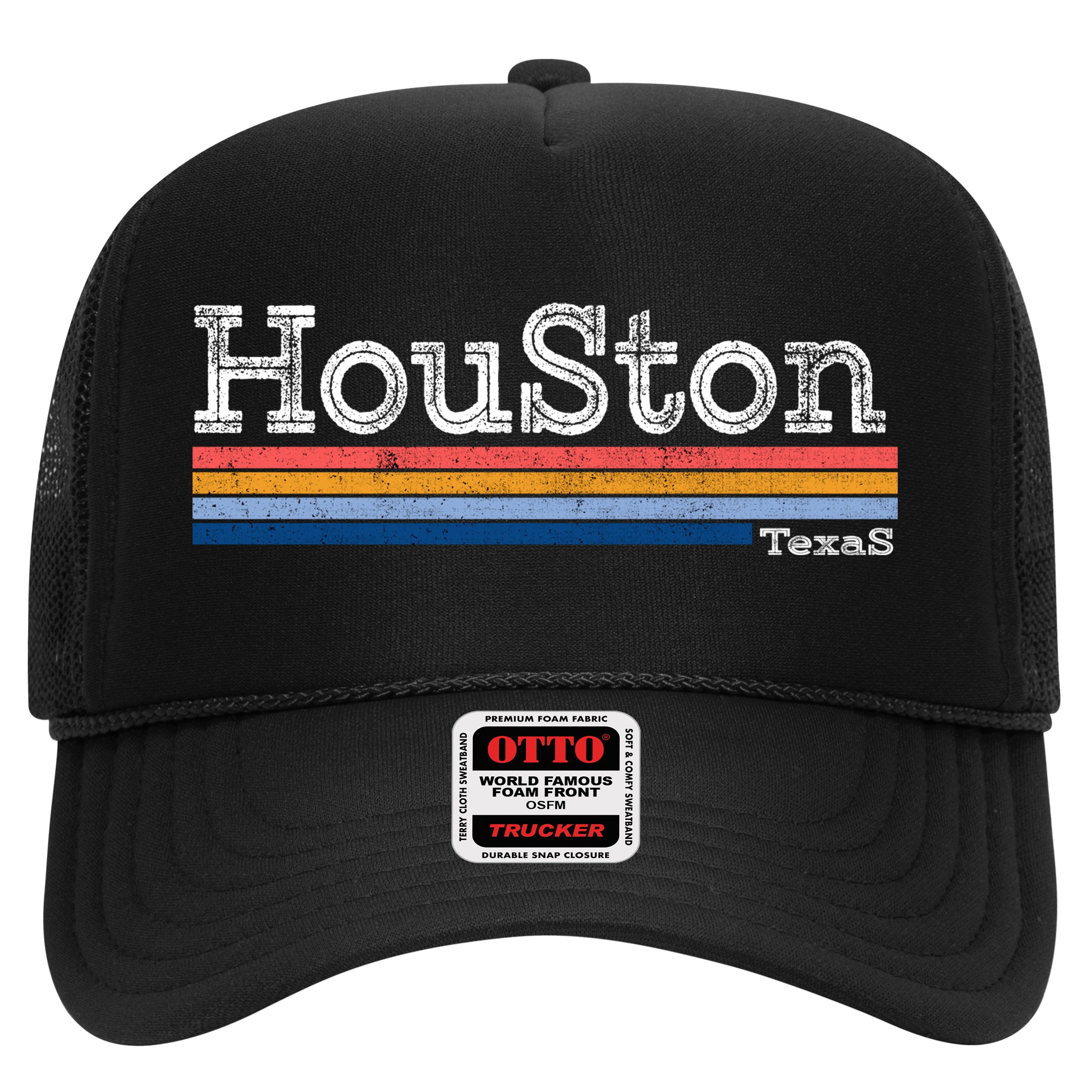 Retro Vintage 80s Style Houston Texas Logo Hat