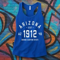 Retro Vintage Arizona Gift 1912 Mn Gift Womens Tank Top