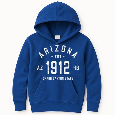 Retro Vintage Arizona Gift 1912 Mn Gift Kids Hoodie