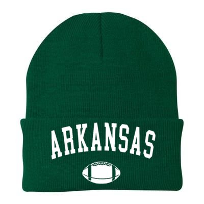 Retro Vintage Arkansas State American Football Gifts Knit Cap Winter Beanie