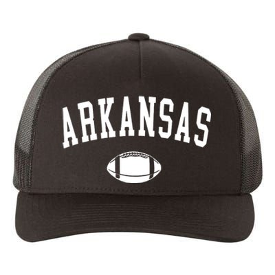 Retro Vintage Arkansas State American Football Gifts Yupoong Adult 5-Panel Trucker Hat