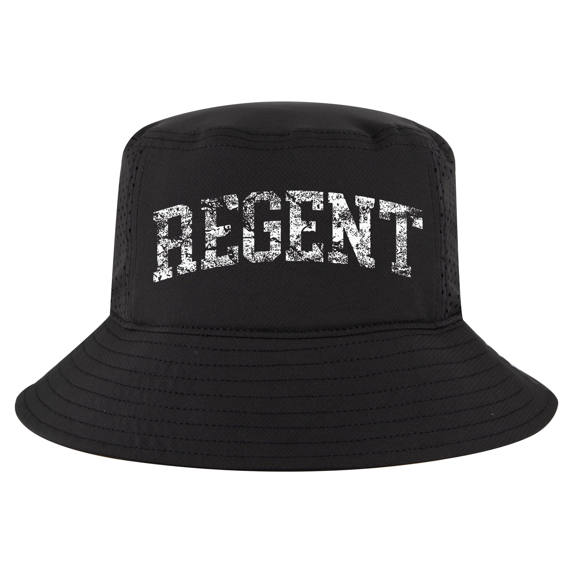 Regent Vintage Arch Logo University Sports Style Cool Comfort Performance Bucket Hat