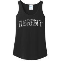 Regent Vintage Arch Logo University Sports Style Ladies Essential Tank