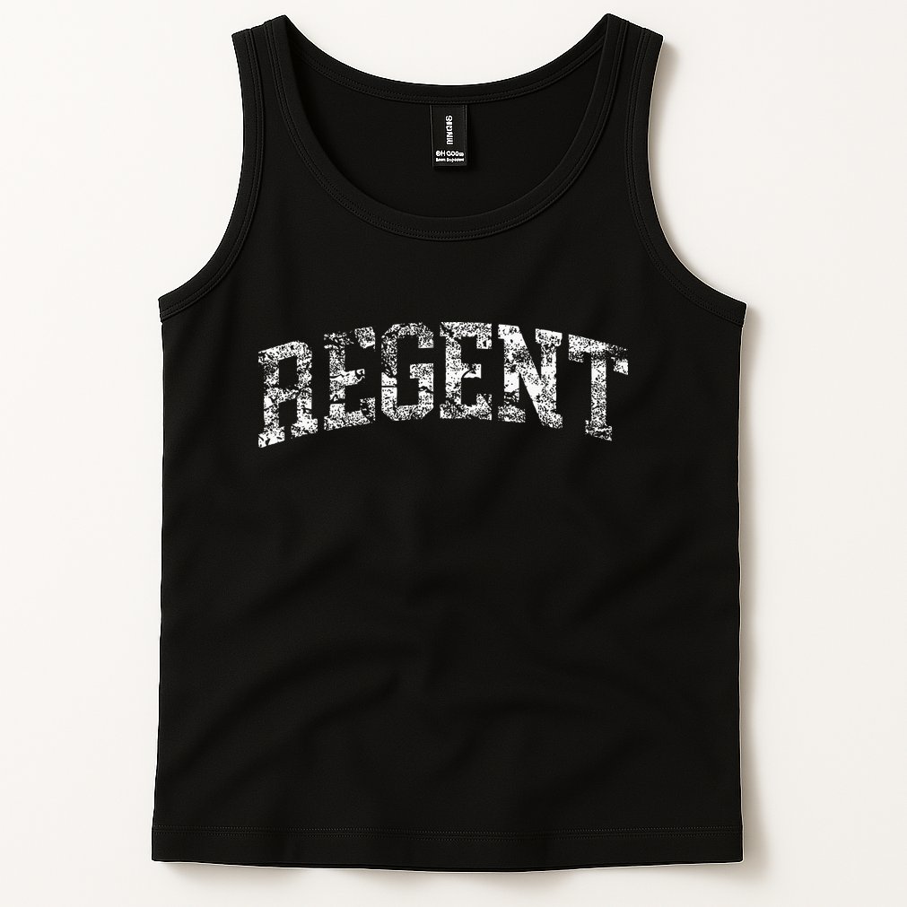 Regent Vintage Arch Logo University Sports Style Tank Top
