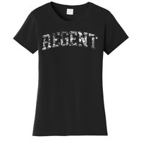 Regent Vintage Arch Logo University Sports Style Women's T-Shirt