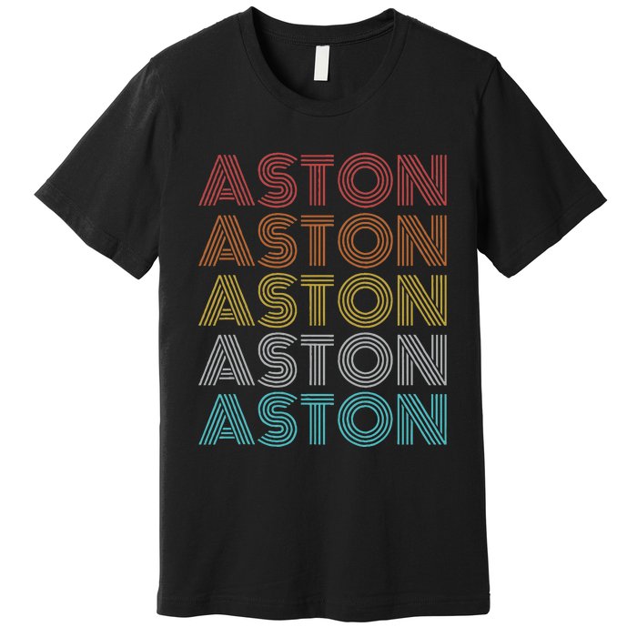 Retro Vintage Aston Premium T-Shirt