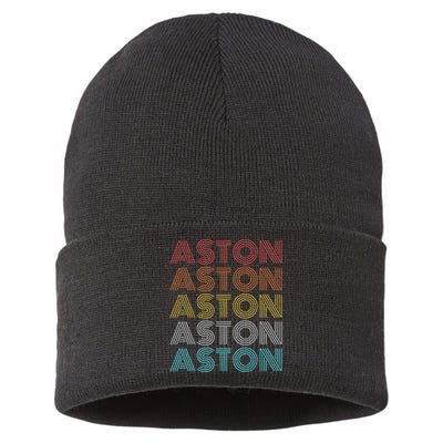 Retro Vintage Aston Sustainable Knit Beanie