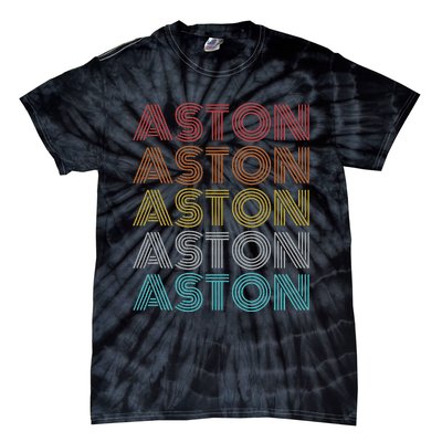 Retro Vintage Aston Tie-Dye T-Shirt