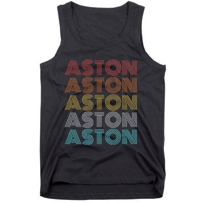 Retro Vintage Aston Tank Top