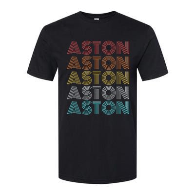 Retro Vintage Aston Softstyle CVC T-Shirt