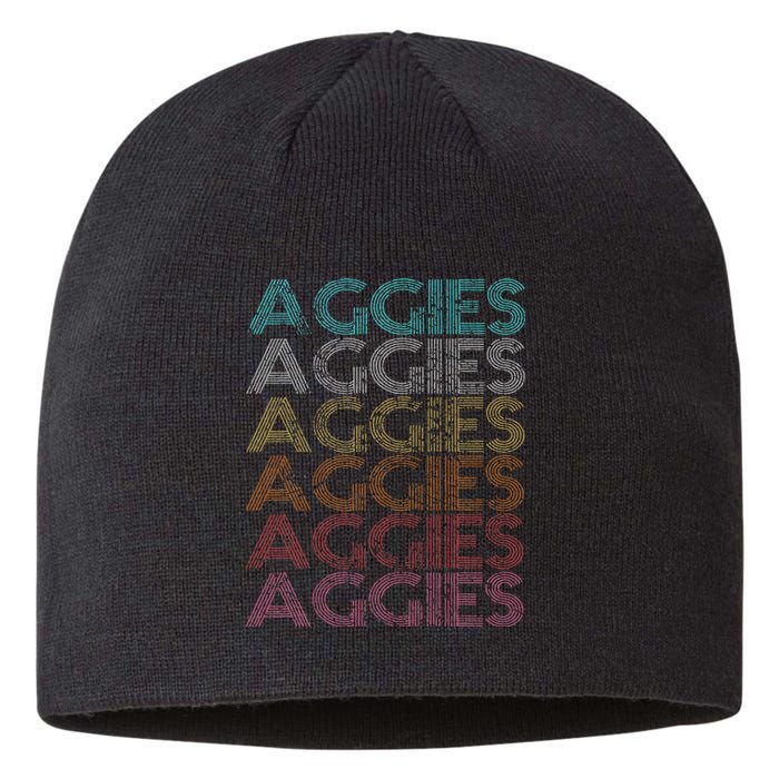 Retro Vintage Aggies Sustainable Beanie