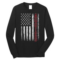 Retro Vintage Aggies Long Sleeve Shirt