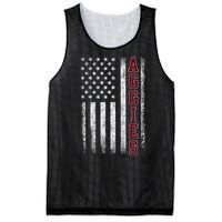 Retro Vintage Aggies Mesh Reversible Basketball Jersey Tank