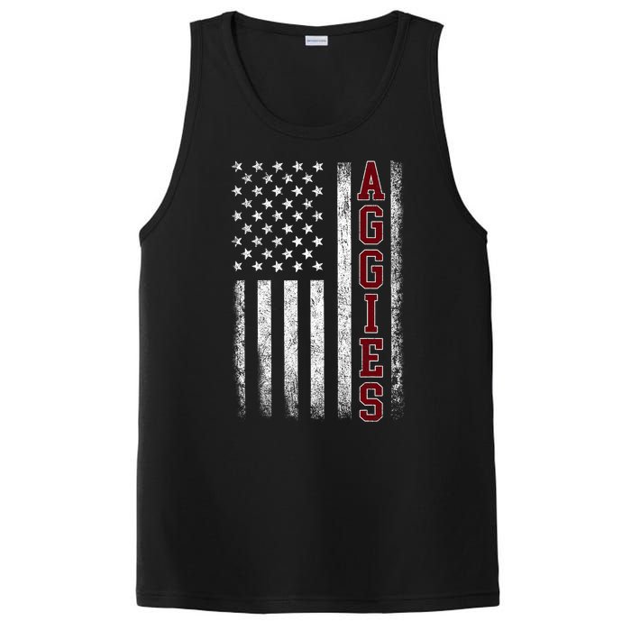 Retro Vintage Aggies PosiCharge Competitor Tank