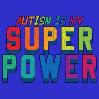 Retro Vintage Autism Is My Super Power Autistic Meaningful Gift Kids T-Shirt
