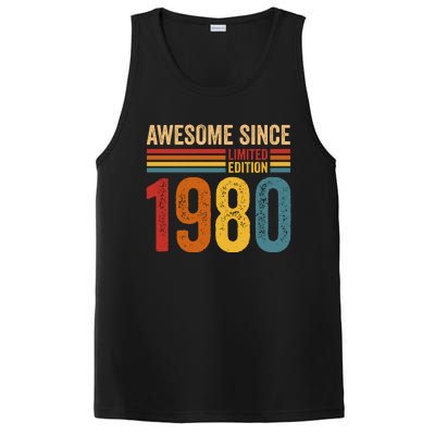 Retro Vintage Awesome Since 1980 Limited Edition PosiCharge Competitor Tank