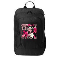 Retro Vaporwave Aesthetic 90s Egirl Japanese Art City Backpack