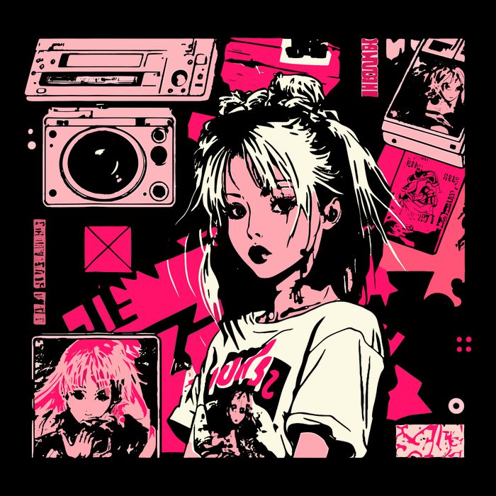 Retro Vaporwave Aesthetic 90s Egirl Japanese Art City Backpack