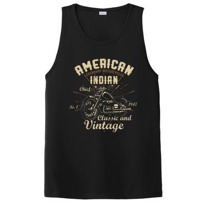 Retro Vintage American For Old Biker PosiCharge Competitor Tank