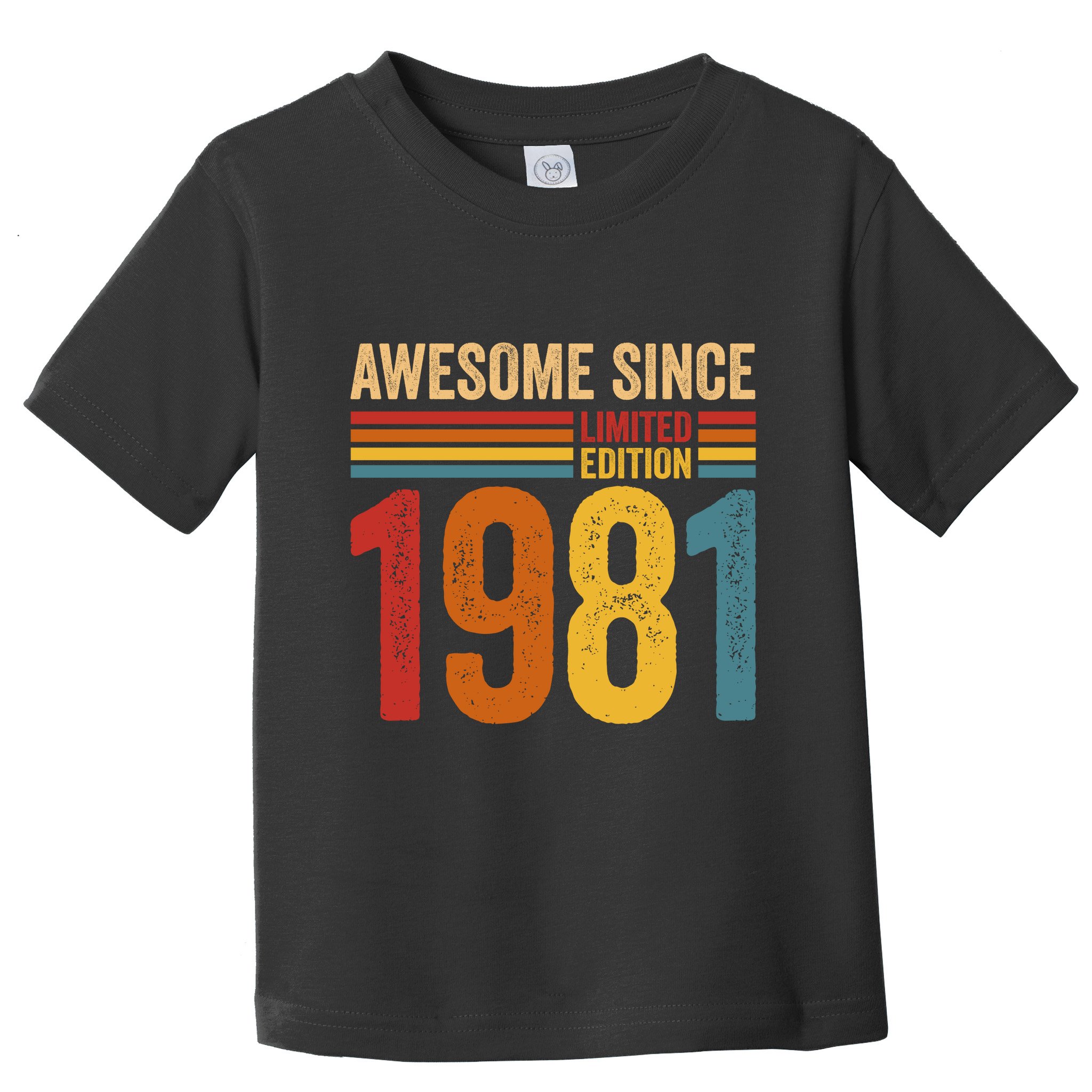 Retro Vintage Awesome Since 1981 Limited Edition Toddler T-Shirt