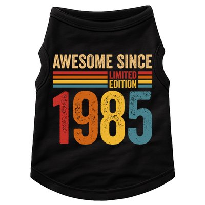 Retro Vintage Awesome Since 1985 Limited Edition Doggie Tank