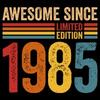 Retro Vintage Awesome Since 1985 Limited Edition Sweatshirt