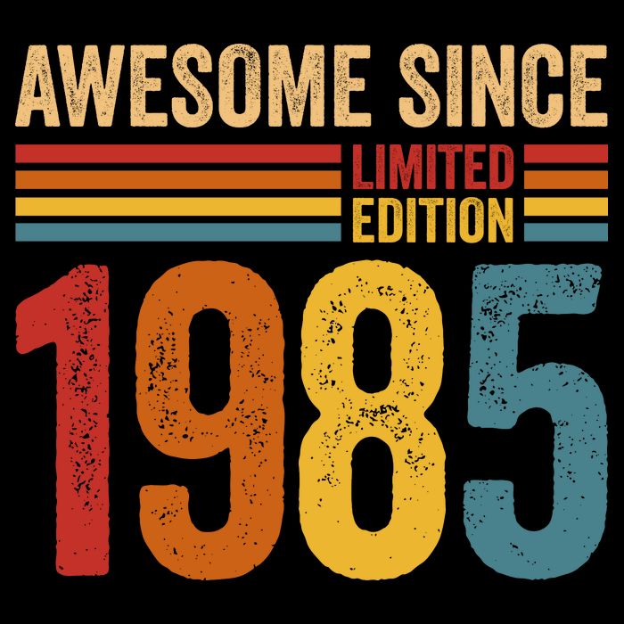 Retro Vintage Awesome Since 1985 Limited Edition Sweatshirt
