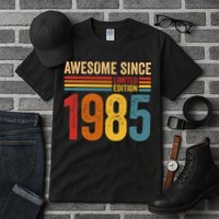 Retro Vintage Awesome Since 1985 Limited Edition Tall T-Shirt