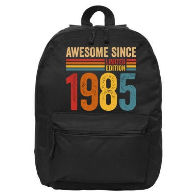 Retro Vintage Awesome Since 1985 Limited Edition 16 in Basic Backpack