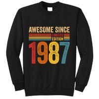Retro Vintage Awesome Since 1987 Limited Edition Sweatshirt