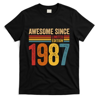 Retro Vintage Awesome Since 1987 Limited Edition T-Shirt