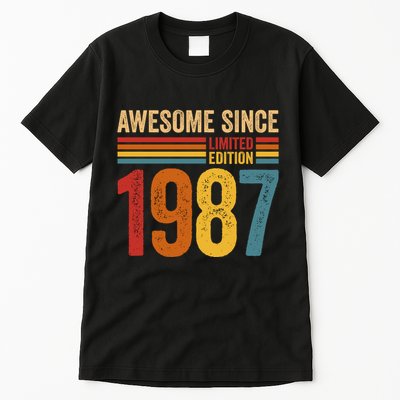 Retro Vintage Awesome Since 1987 Limited Edition Tall T-Shirt