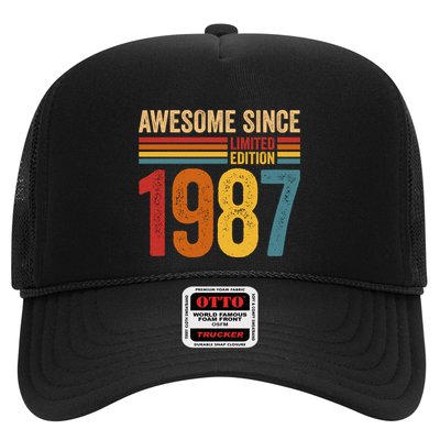 Retro Vintage Awesome Since 1987 Limited Edition Trucker Hat