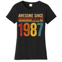 Retro Vintage Awesome Since 1987 Limited Edition Women's T-Shirt