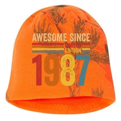 Retro Vintage Awesome Since 1987 Limited Edition Kati - Camo Knit Beanie