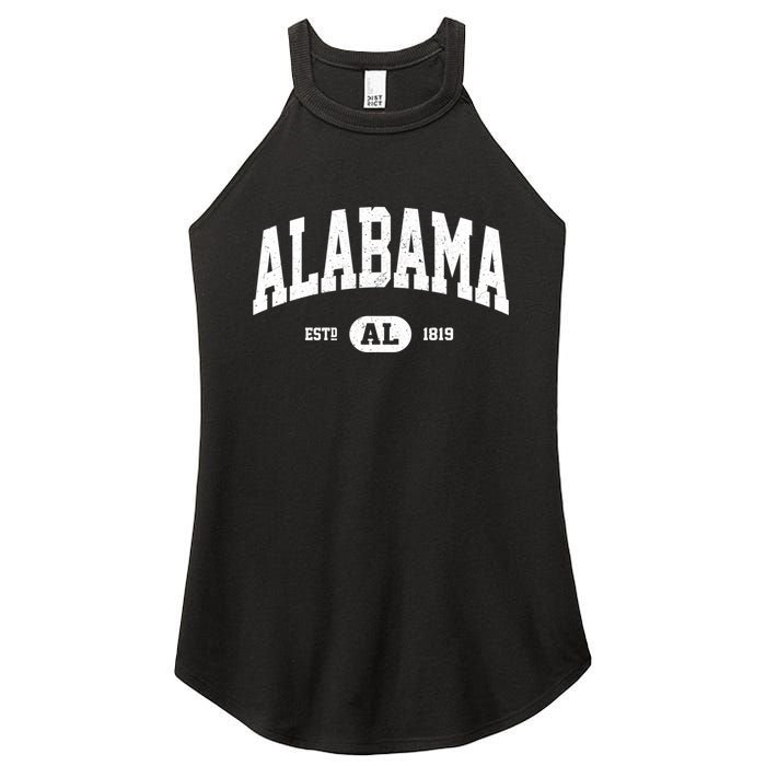 Retro Vintage Alabama Women's Perfect Tri Rocker Tank